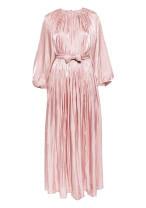 Baruni Freesia belted maxi dress - Pink