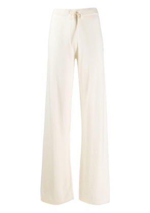 Chinti & Parker wide-leg cashmere track pants - Neutrals