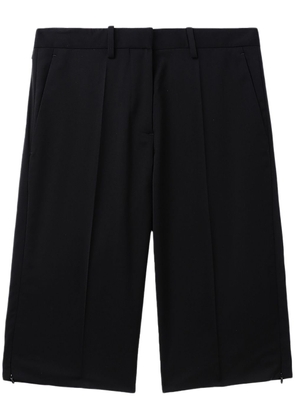 Helmut Lang pleat-detail tailored shorts - Black