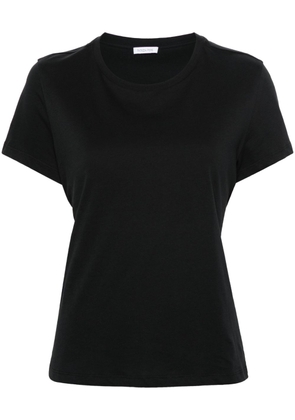 Patrizia Pepe cut-out-detail cotton T-shirt - Black