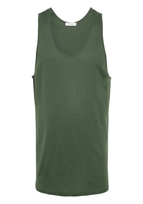 LEMAIRE cotton jersey vest - Green