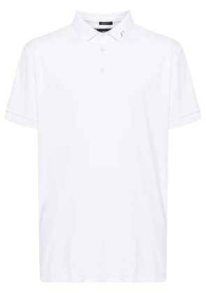 J.Lindeberg KV logo-appliqué polo shirt - White