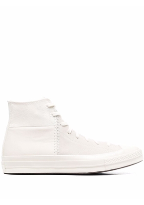 Converse stitched-patchwork high-top sneakers - Neutrals