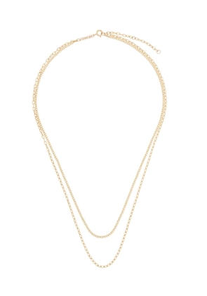 Zoë Chicco 14kt yellow gold double chain necklace