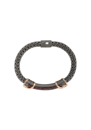 John Hardy Asli classic large chain link bracelet - Grey
