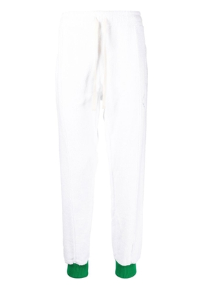 Casablanca embroidered-logo track pants - White