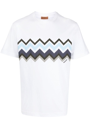 Missoni graphic-print short sleeved T-shirt - White