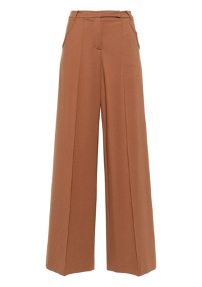 Dorothee Schumacher seam-detail wide-leg trousers - Brown