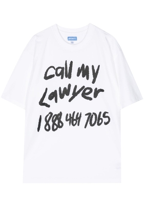 MARKET Scrawl My Lawyer cotton T-shirt - White