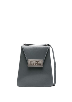 MM6 Maison Margiela mini Numberic-plaque crossbody bag - Grey