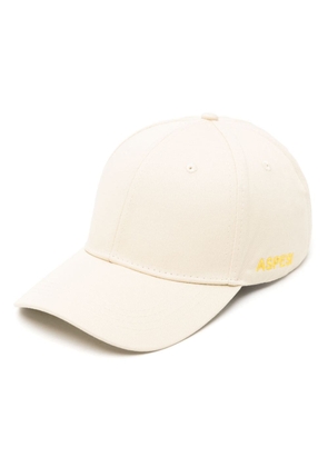 ASPESI curved-peak cotton baseball cap - Neutrals