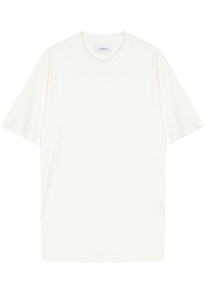 Lardini crew-neck cotton T-shirt - Neutrals