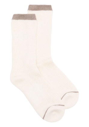 Varley ribbed knit socks - Neutrals