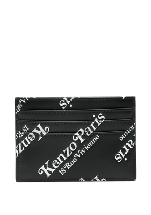 Kenzo Kenzogram leather cardholder - Black