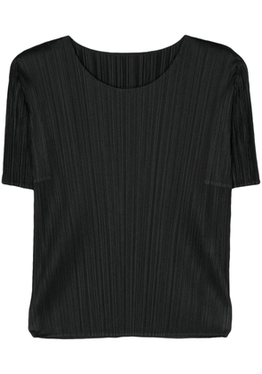 Pleats Please Issey Miyake Monthly Colors March T-shirt - Black