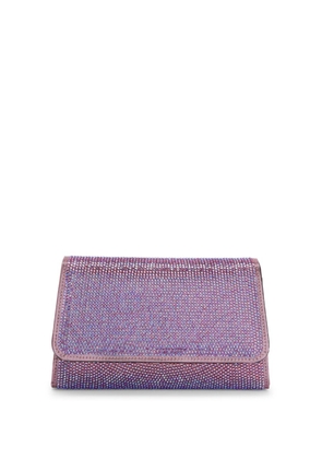 Giuseppe Zanotti Idha crystal-embellished clutch bag - Purple