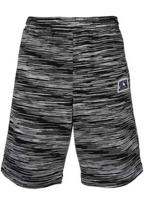 Missoni logo-print striped bermuda shorts - Black