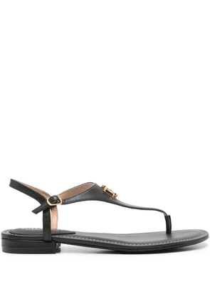 Lauren Ralph Lauren Ellington leather sandals - Black