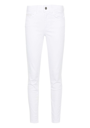 LIU JO mid-rise straight-leg jeans - White