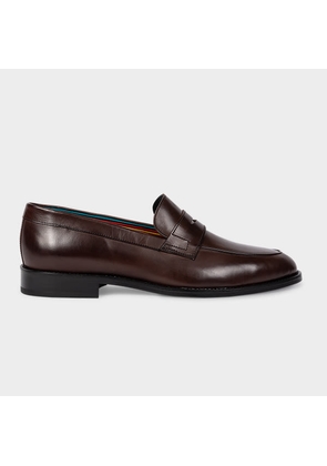 Paul Smith Brown Leather 'Montego' Loafers