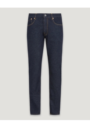 Belstaff Longton Slim Jeans Men's Rinsed Denim Indigo Size W36L30