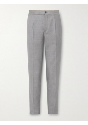 Incotex - Venezia 1951 Tapered Pleated Super 100s Virgin Wool Trousers - Men - Gray - IT 44