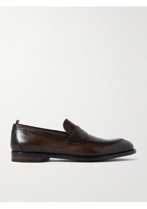 Officine Creative - Tulane leather loafers - Men - Brown - EU 40