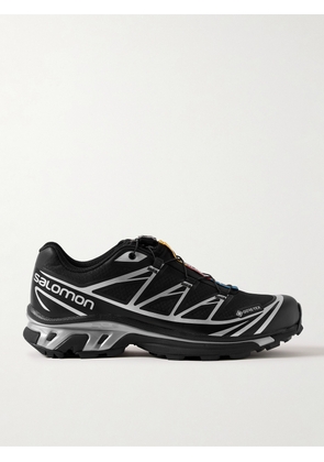 Salomon - XT-6 GORE-TEX® Rubber-Trimmed Mesh Sneakers - Men - Black - UK 7
