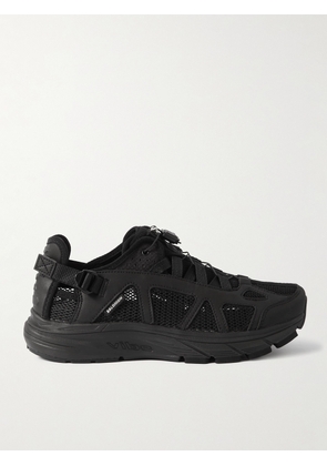 Salomon - TECHSONIC Ripstop and Rubber-Trimmed Faux Leather and Mesh Sneakers - Men - Black - UK 7