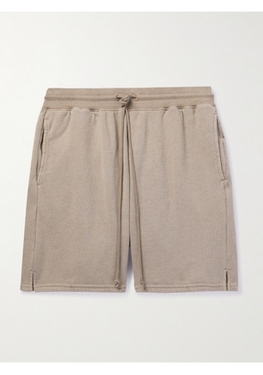 John Elliott - Cotton-Blend Jersey Shorts - Men - Brown - S