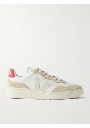 Veja - The Aegean Project V-90 Suede and Leather Sneakers - Men - Neutrals - EU 40