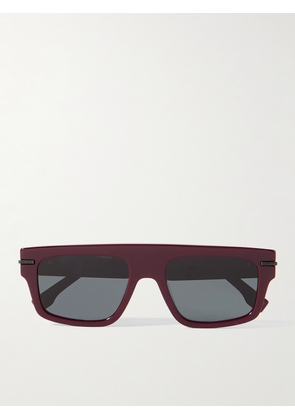 Fendi - Fendigraphy D-Frame Acetate Sunglasses - Men - Burgundy