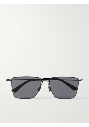 Bottega Veneta - D-Frame Metal Sunglasses - Men - Black