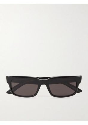 Balenciaga - Rectangle-Frame Recycled-Acetate Sunglasses - Men - Black