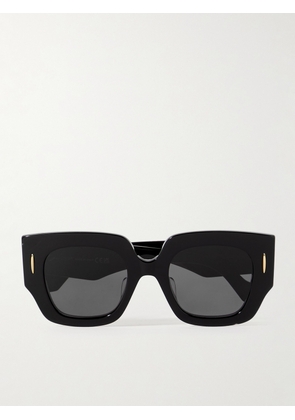 LOEWE - Oversized Square-Frame Acetate Sunglasses - Men - Black