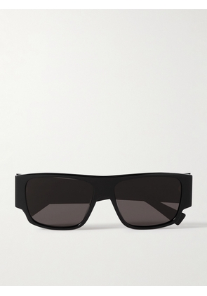 Bottega Veneta - Square-Frame Recycled-Acetate Sunglasses - Men - Black
