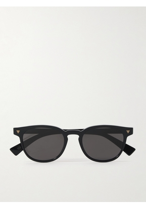 Bottega Veneta - Round-Frame Recycled-Acetate Sunglasses - Men - Black