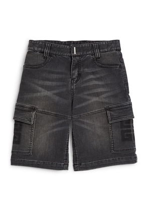 Givenchy Kids 4G Print Cargo Shorts (4-12+ Years)