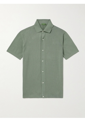 Sid Mashburn - Cotton Shirt - Men - Green - S