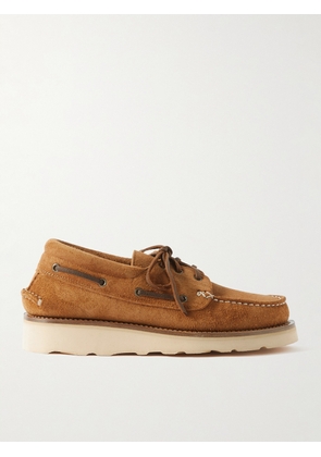 Yuketen - Land Barca Tosca Leather Boat Shoes - Men - Brown - US 6