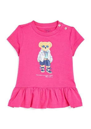 Ralph Lauren Kids Cotton Summer Bear T-Shirt (3-24 Months)