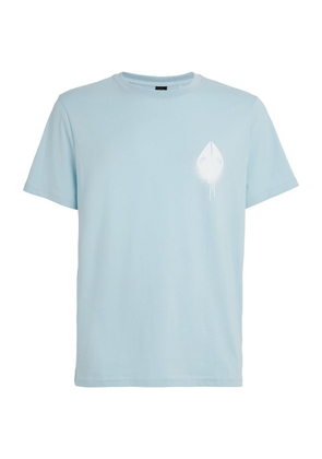 Moose Knuckles Spray Paint Logo T-Shirt