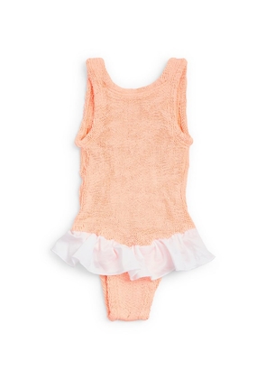 Hunza G Kids Baby Girl Denise Swimsuit (One Size)