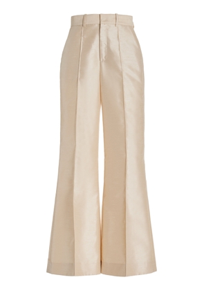 Rosie Assoulin - Paneled and Piped Wide-Leg Pants - White - US 10 - Moda Operandi