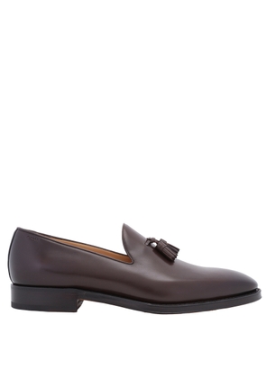 Bally Sabel Loafers In Ebano Leather