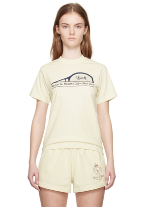 Sporty & Rich Off-White S & R Racket T-Shirt