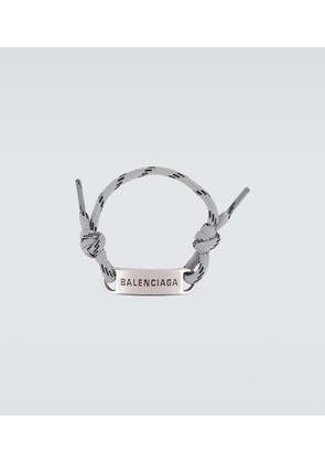 Balenciaga Logo plate bracelet