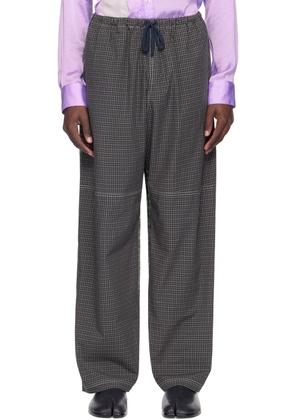 SC103 Multicolor Check Trousers