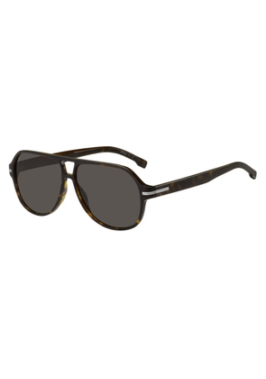 Hugo Boss Grey Pilot Mens Sunglasses BOSS 1507/S 0086/IR 59