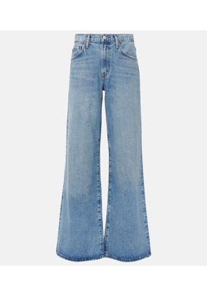 Agolde Clara low-rise wide-leg jeans